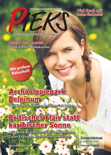 Das Regionale Patientenmagazin - Pieks 03/2014