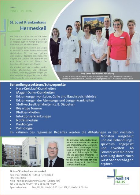 Das Regionale Patientenmagazin - Pieks 03/2014