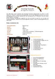 Unser Fahrzeug - Jugendfeuerwehr Drögennindorf