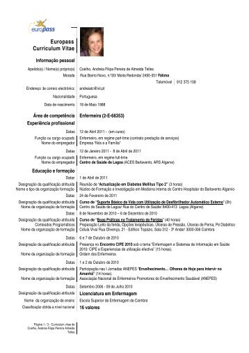 Europass Curriculum Vitae