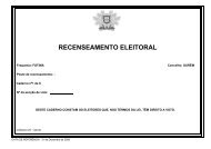 RECENSEAMENTO ELEITORAL - Junta de Freguesia de FÃ¡tima