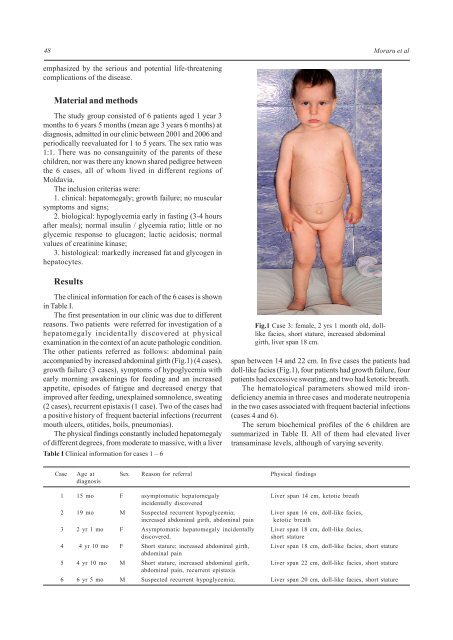 Glycogen Storage Disease Type I - Journal of Gastrointestinal and ...