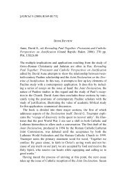 David, E. Aune (ed.), Rereading Paul Together - Journal of Greco ...