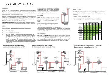 Merlin VSR manual