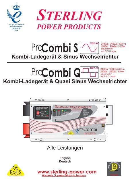 Pro Combi Q - Sterling Power Products