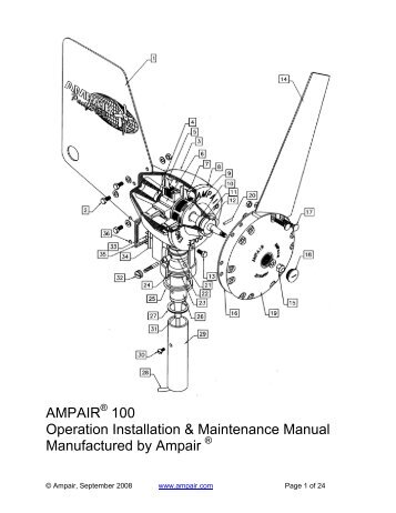 Ampair 100 Manual - Precision Wind Technology