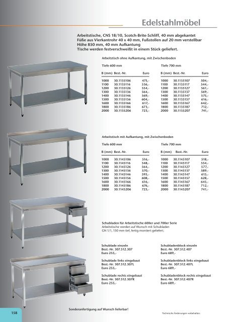 Katalog Bartscher