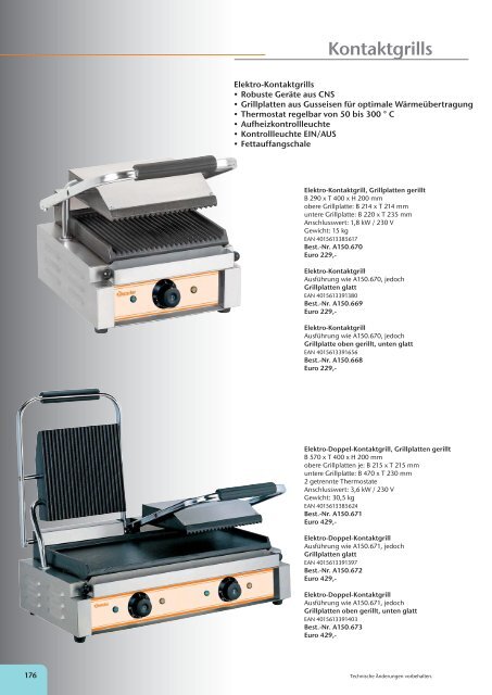 Katalog Bartscher