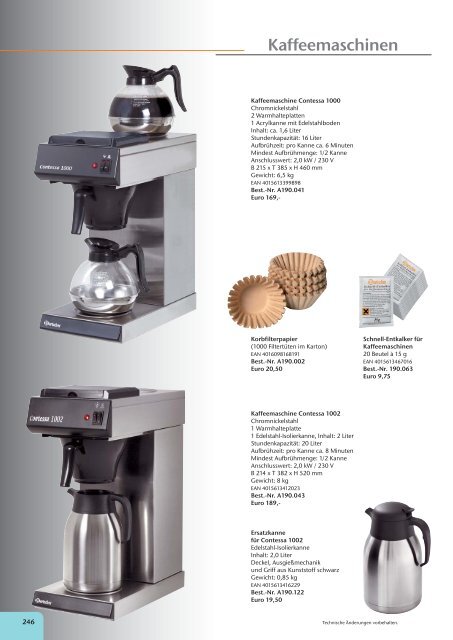 Katalog Bartscher