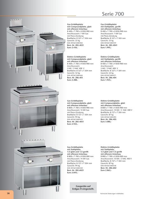 Katalog Bartscher