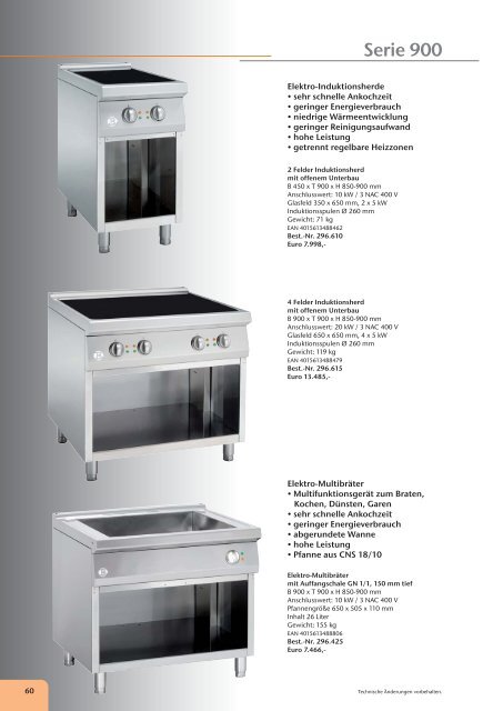 Katalog Bartscher