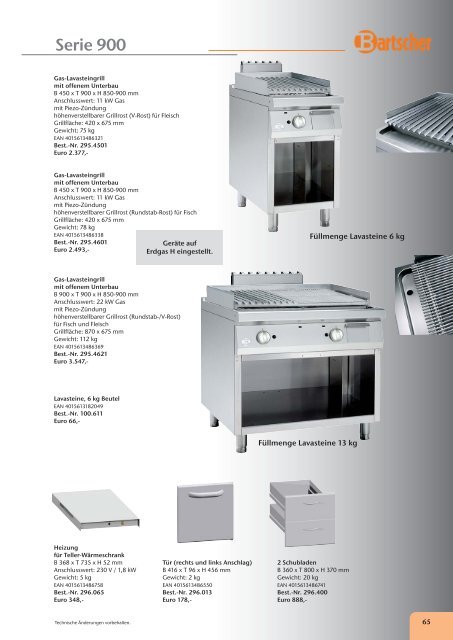 Katalog Bartscher