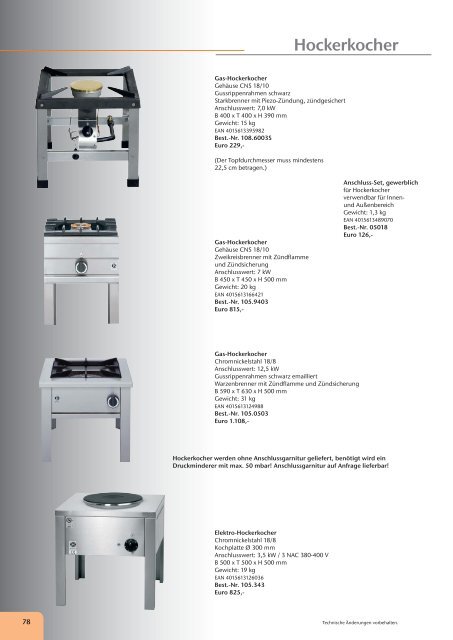 Katalog Bartscher