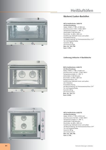 Katalog Bartscher