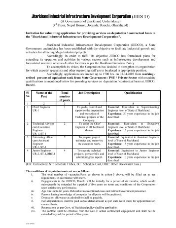 Jharkhand Industrial Infrastructure Development Corporation (JIIDCO)