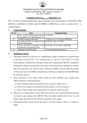 JHARKHAND STATE ELECTRICITY BOARD