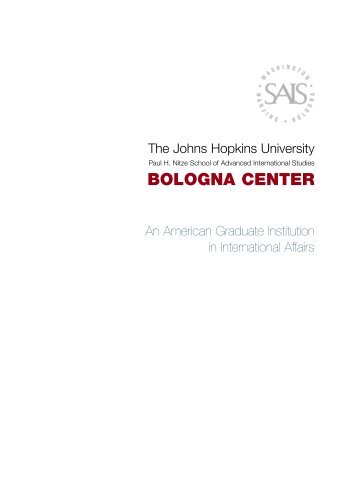 PDF; 9mb - Bologna Center