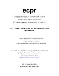 eu - turkey relations at the crossroads