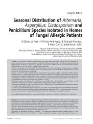 Seasonal Distribution of Alternaria, Aspergillus, Cladosporium and ...