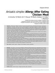 Anisakis simplex Allergy After Eating Chicken Meat - JIACI - Journal ...