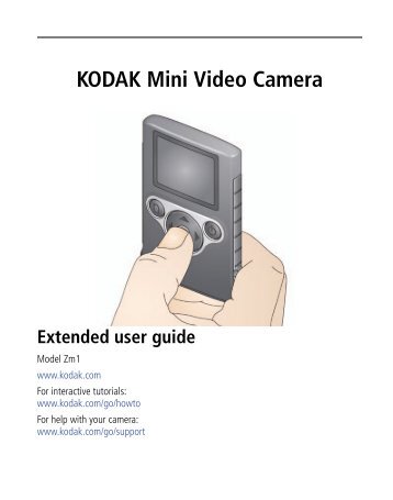 KODAK Mini Video Camera