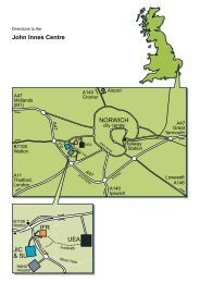 Directions to the John Innes Centre & Sainsbury Laboratory