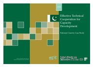 Effective Technical Cooperation for Capacity Development - JICA