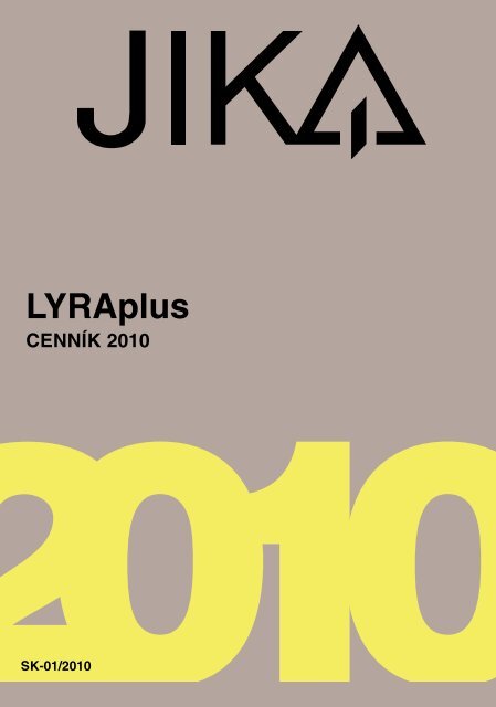 cennik Jika LYRA plus SK 2010