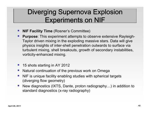 Test of stellar hydrodynamics predictions