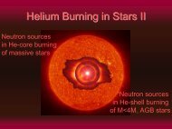 Helium Burning in Stars II