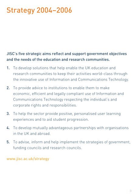 What is JISC doing?