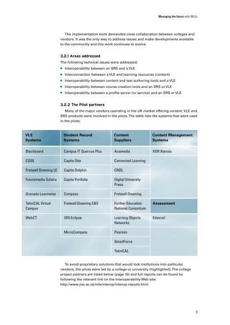 Managing the future with MLEs - Jisc