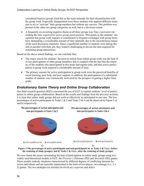 Collaborative Learning in Online Study Groups - Journal of ...