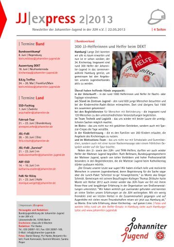 JJ|express 2|2013 PDF - Die Johanniter