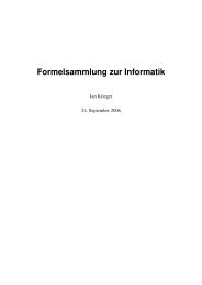 Formelsammlung zur Informatik - jkrieger.de