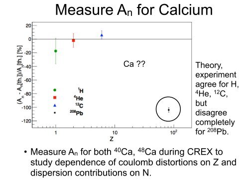 Parity violating measurements of neutron densities - Jefferson Lab