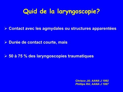 place des lames de laryngoscope Ã  usage unique - JLAR