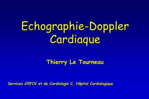 Principes et pratiques de l'Ã©chographie - JLAR