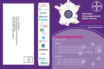 PROGRAMME - ESRA France