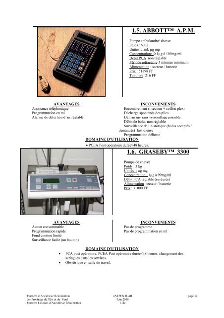 Le livret des communications - JLAR