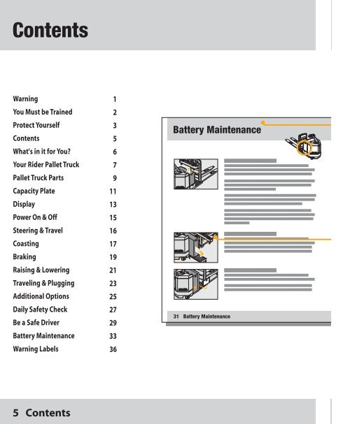 Know the Hazards Battery Maintenance 34 - Crown Equipment ...