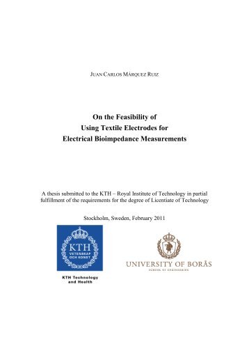 Textile Electrodes in Electrical Bioimpedance Measurements - BADA