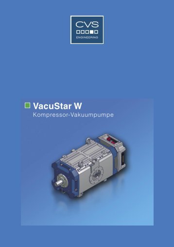 Vacustar W - CVS Engineering - Compressors