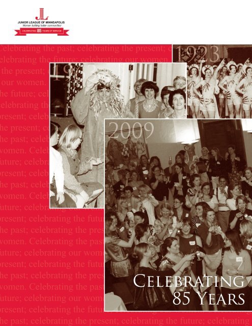 85th History Booklet - Junior League of Minneapolis