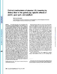 a LDL lowering by - The Journal of Lipid Research