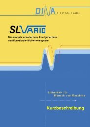 Kurzbeschreibung DI SL - DINA Elektronik Gmbh