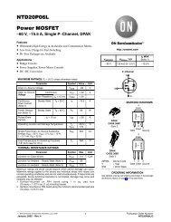 NTD20P06L Power MOSFET - Datasheet Catalog