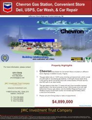 Chevron Gas Station - JMC Investment Trust Company