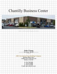 Chantilly Business Center - JMC Investment Trust Company