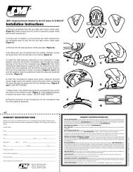 Installation Instructions - J&M Motorcycle Audio